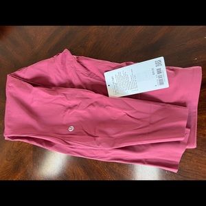 NWT Lululemon Base Pace HR Tight 28” Wine color
